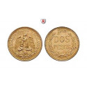 Mexico, United States, 2 Pesos, 1.5 g fine, unc