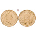 Great Britain, Elizabeth II, 10 Pounds seit 1987, 3.11 g fine, FDC