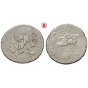 Roman Republican Coins, L. Iulius Bursio, Denarius, VF