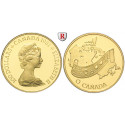 Canada, Elizabeth II., 100 Dollars 1981, 15.55 g fine, PROOF