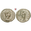 Roman Imperial Coins, Julia Mamaea, mother of Severus Alexander, Denarius 226, xf