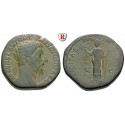 Roman Imperial Coins, Marcus Aurelius, Sestertius 178-179, nearly vf