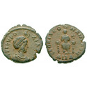 Roman Imperial Coins, Eudoxia, wife of Arcadius, Bronze 395-401, vf