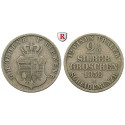 Oldenburg, Nicolaus Friedrich Peter, 2 1/2 Silbergroschen 1858, vf