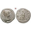 Roman Imperial Coins, Geta, Caesar, Denarius 205, good vf