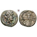 Roman Republican Coins, Q. Fabius Maximus, Denarius 82-80 BC, xf