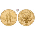 USA, Commemoratives, 10 Dollars 1984, 15.05 g fine, PROOF