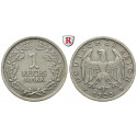 Weimar Republic, Standard currency, 1 Reichsmark 1925, A, xf, J. 319