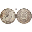 Bavaria, Kingdom, Ludwig I., Geschichtstaler 1827, EF