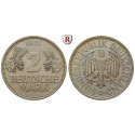 Federal Republic, Standard currency, 2 DM 1951, D, xf-unc, J. 386