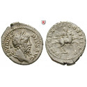 Roman Imperial Coins, Septimius Severus, Denarius 206, vf