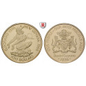 Guyana, 100 Dollars 1976, 2.87 g fine, PROOF