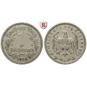 Third Reich, Standard currency, 1 Reichsmark 1939, A, xf, J. 354