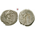 Roman Republican Coins, Caius Iulius Caesar, Denarius 44 BC, VF