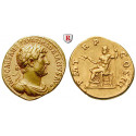 Roman Imperial Coins, Hadrian, Aureus 119-125, good VF