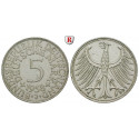 Federal Republic, Standard currency, 5 DM 1958, J, 7.0 g fine, vf, J. 387