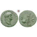 Roman Imperial Coins, Nero, As 67, VF