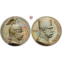 Brandenburg-Prussia, Kingdom of Prussia, Wilhelm II., Silver medal 1914, nearly FDC