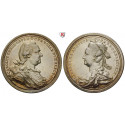 Bavaria, Dukedom, Karl Theodor, Silber medal 1778, VF-EF
