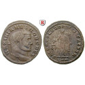 Roman Imperial Coins, Galerius, Caesar, Follis 300-301, vf