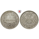 German Empire, Standard currency, 1 Mark 1916, F, vf-xf, J. 17