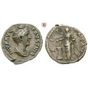 Roman Imperial Coins, Faustina Senior, wife of  Antoninus Pius, Denarius after 141, vf
