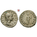 Roman Imperial Coins, Julia Mamaea, mother of Severus Alexander, Denarius 222, good vf
