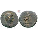 Roman Imperial Coins, Hadrian, Semis 125-128, VF