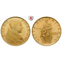 Vatican, Pio XII, 100 Lire 1954, 4.68 g fine, FDC
