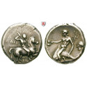 Italy-Calabria, Taras (Tarentum), Didrachm 4.-3. cent.BC, VF