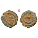 Byzantium, Justin II, Pentanummium (5 Nummi) 565-578, vf