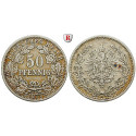 German Empire, Standard currency, 50 Pfennig 1877, A, vf, J. 8