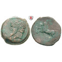 Numidia, Kings od Numidia, Micipsa, Bronze 148-118 BC, vf-xf