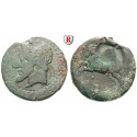 Numidia, Kings od Numidia, Micipsa, Bronze 148-118 BC, nearly vf
