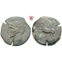 Numidia, Kings od Numidia, Micipsa, Bronze 148-118 BC, good vf