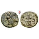 Ionia, Smyrna, Bronze 190-75 BC, nearly vf