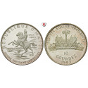 Haiti, 10 Gourdes 1967, 47.05 g fine, PROOF