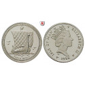 Isle Of Man, Elizabeth II, 1/10 Noble 1984-1988, 3.11 g fine, xf