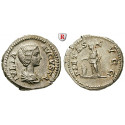 Roman Imperial Coins, Julia Domna, wife of Septimius Severus, Denarius 204, nearly xf