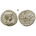Roman Imperial Coins, Geta, Caesar, Denarius 200-202, xf / vf