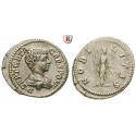 Roman Imperial Coins, Geta, Caesar, Denarius 199, vf