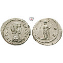 Roman Imperial Coins, Julia Domna, wife of Septimius Severus, Denarius 209, good xf