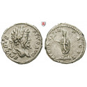 Roman Imperial Coins, Septimius Severus, Denarius 202-210, good vf