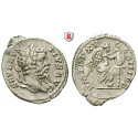 Roman Imperial Coins, Septimius Severus, Denarius 207, vf