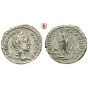 Roman Imperial Coins, Caracalla, Denarius 207, good vf