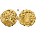 Byzantium, Constans II. and Constantinus IV., Solidus 661-663, FDC