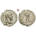 Roman Imperial Coins, Septimius Severus, Denarius 208, nearly xf
