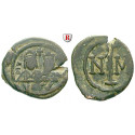 Byzantium, Justin II, Decanummium (10 Nummi) 565-578, vf
