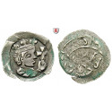 Nürnberg, City, Reichsmünzstätte, Friedrich II., Pfennig approx. 1245-1250, VF-EF