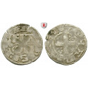 France, Philippe II August, Denar 1180-1223, good vf
